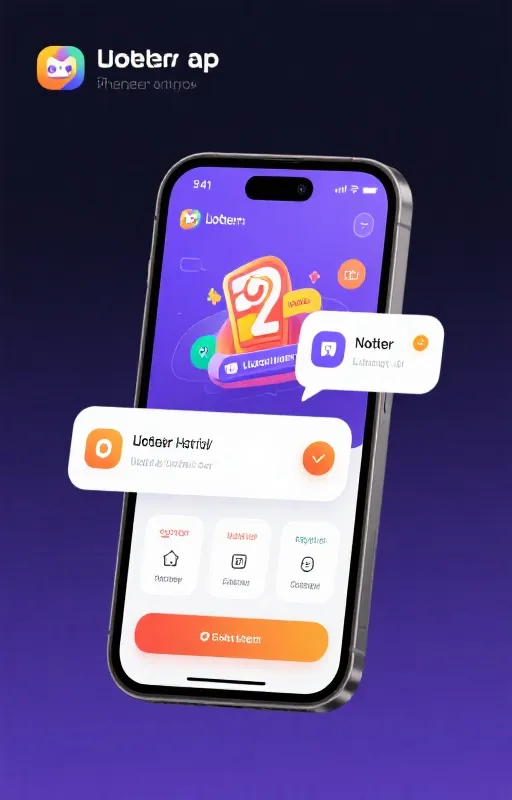 一元彩票 APP 界面